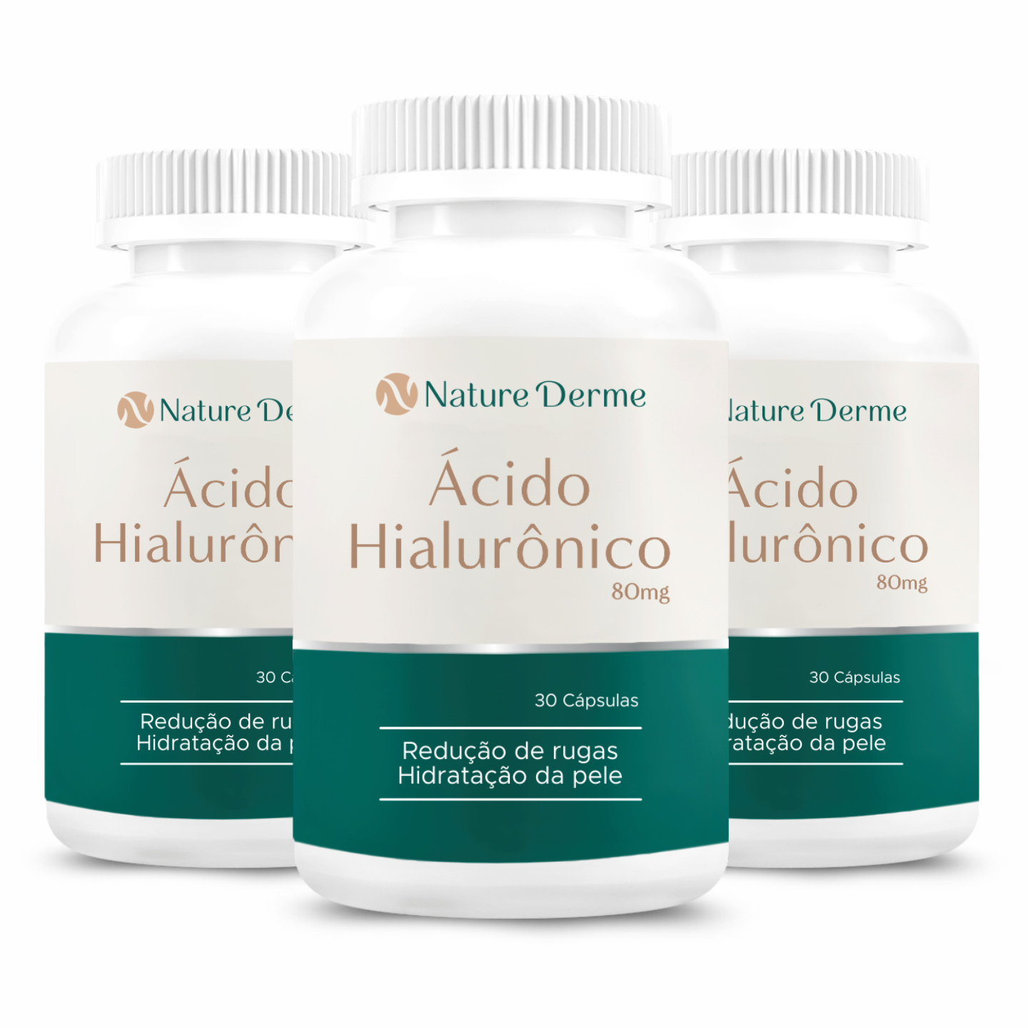 Ácido Hialurônico 80mg - Cápsulas da Beleza