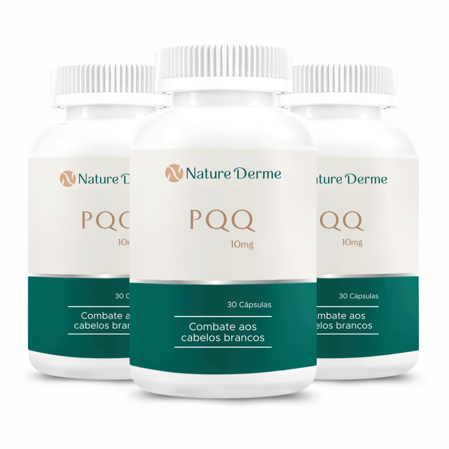 PQQ 10mg – combate aos cabelos brancos