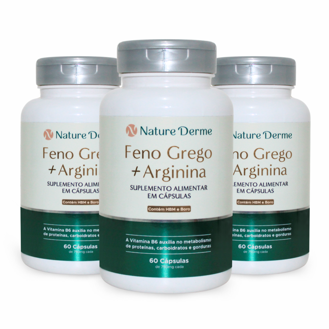 Feno Grego + Arginina - HBM e Boro