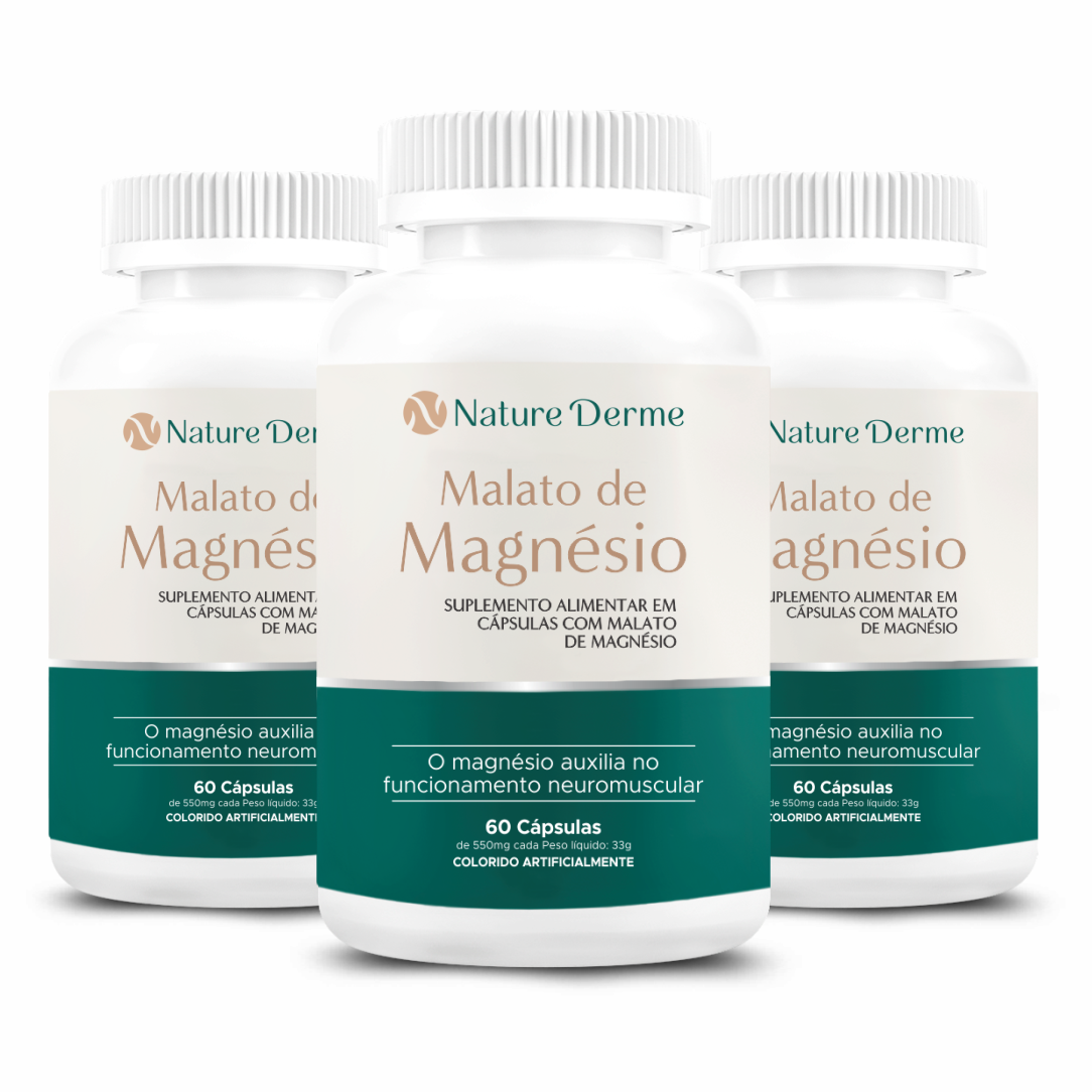 Malato de Magnésio 550mg