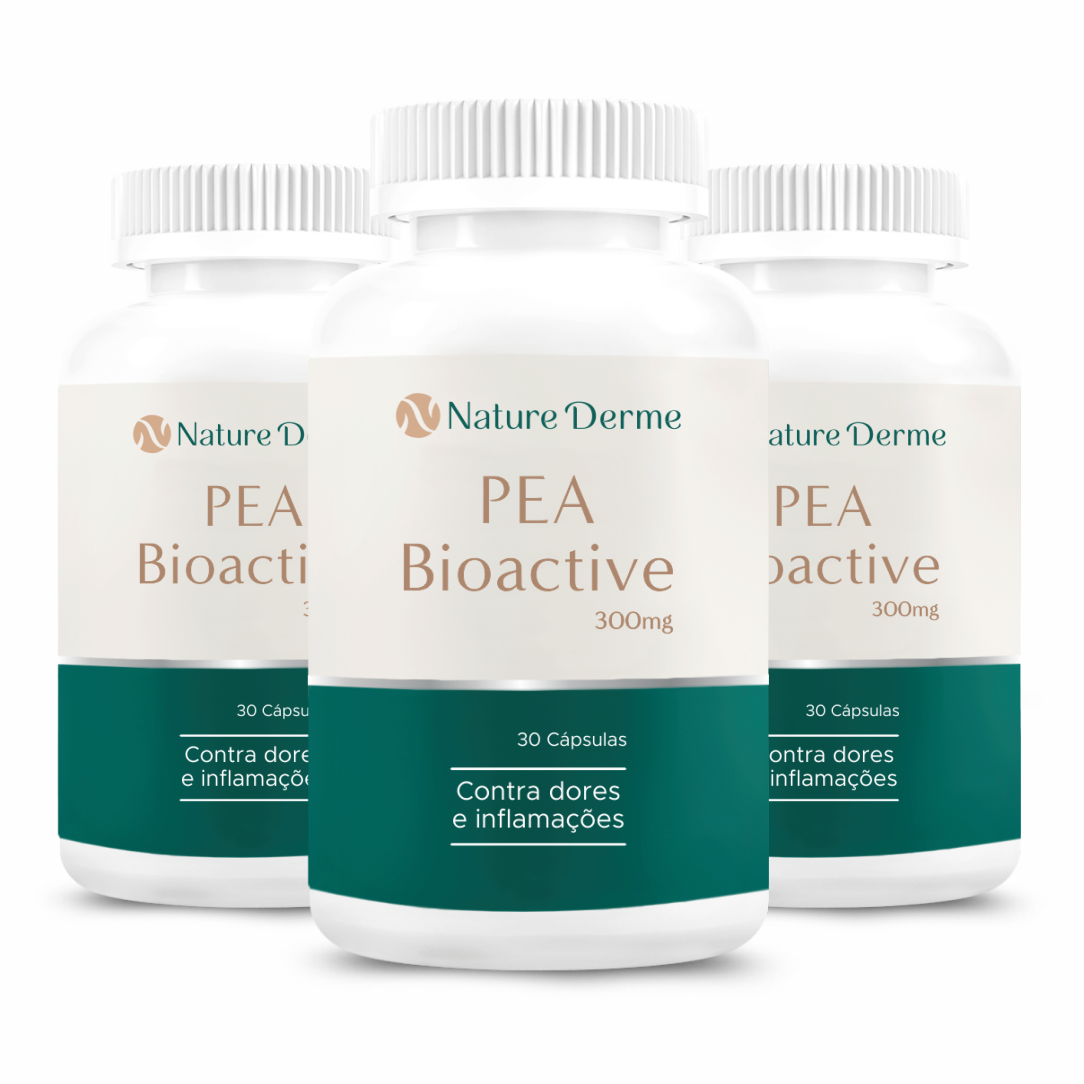 PEA Bioactive® 300mg - Contra Dores e Inflamações