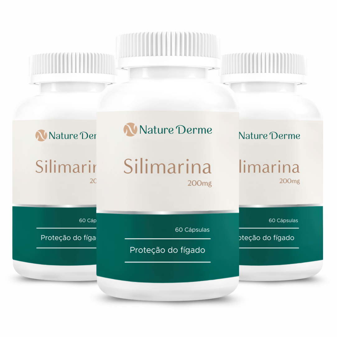 Silimarina 200mg - Melhor proteção do Fígado