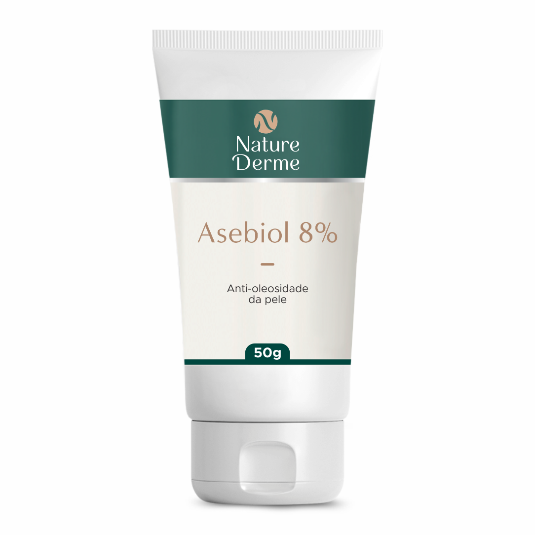 Asebiol 8% 50g - Peles Oleosas e/ou com Acne