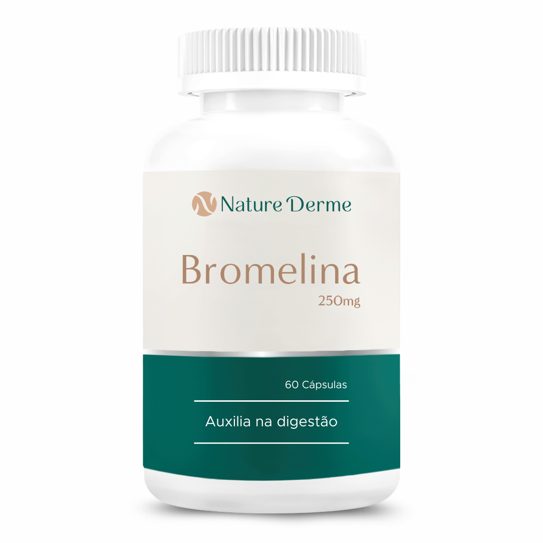 Bromelina 250mg - Auxilia na Digestão