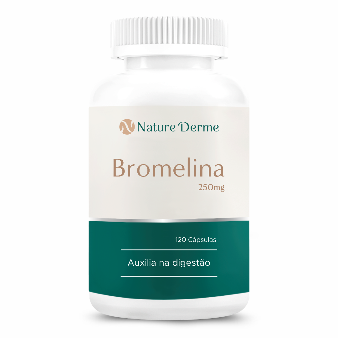 Bromelina 250mg - Auxilia na Digestão