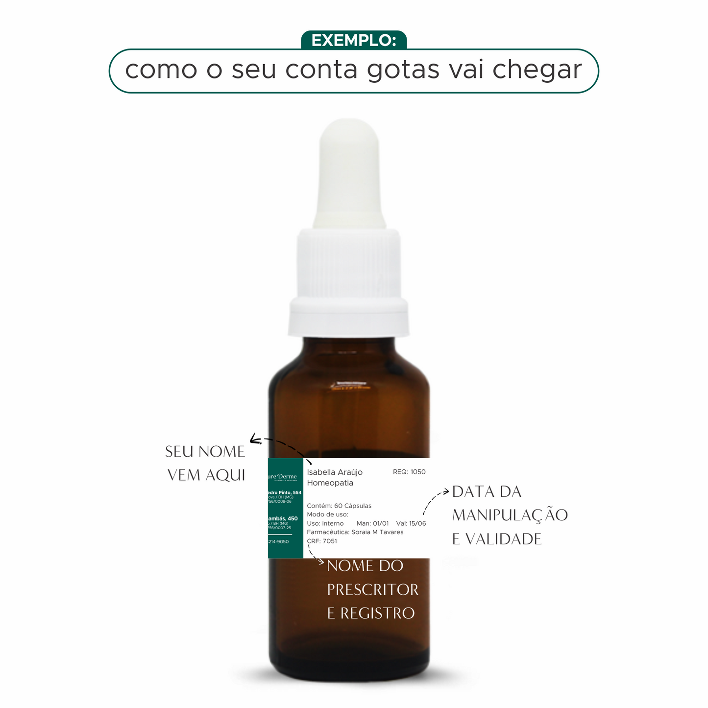 Tintura calmante e controle de ansiedade 50ml