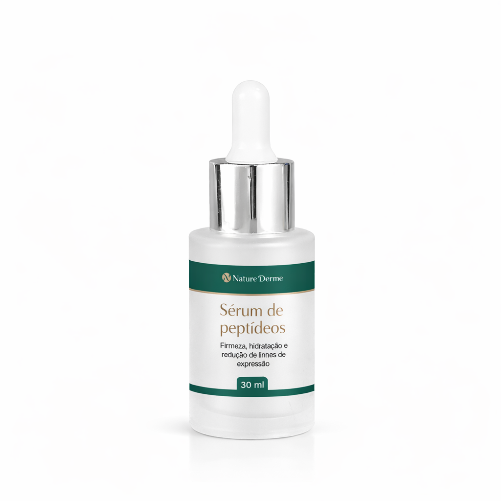 Sérum de Peptídeos 30ml - Firmeza, hidratação e redução de linhas de expressão
