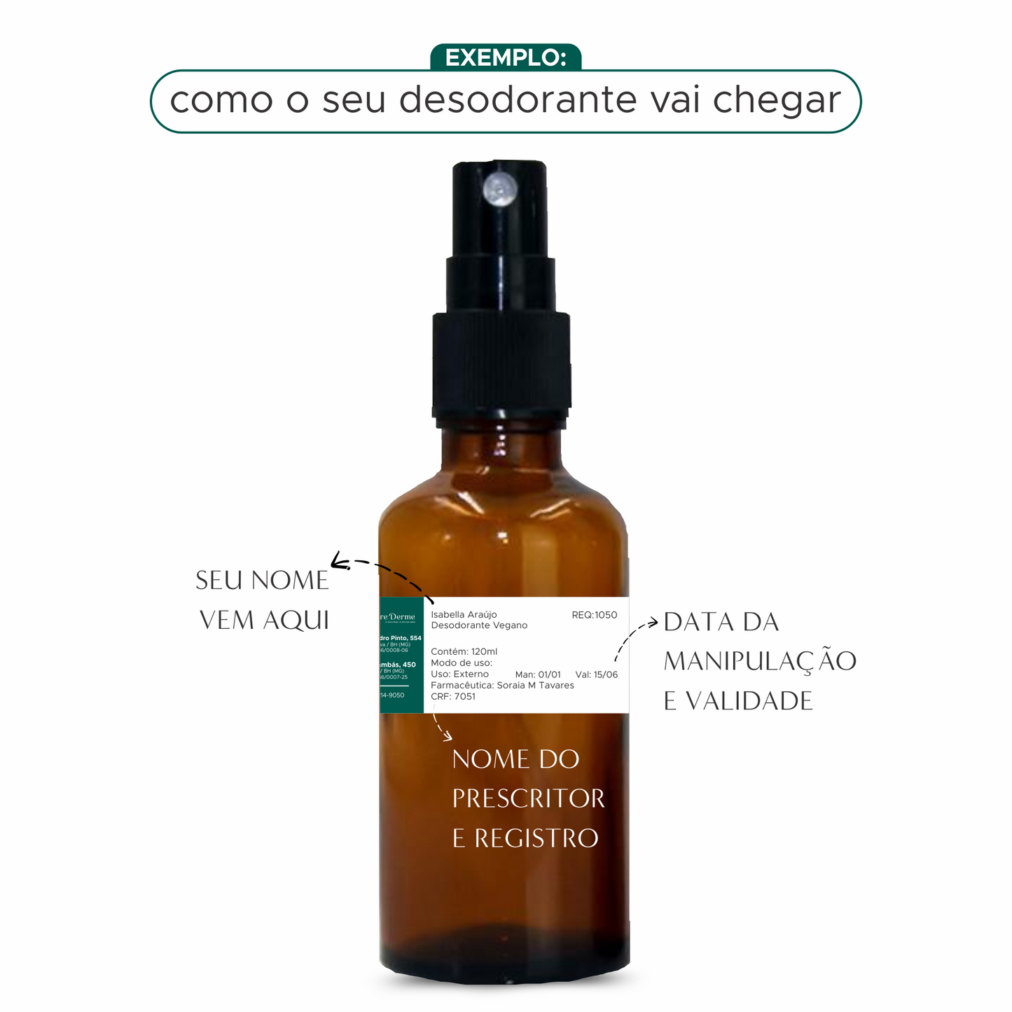 Desodorante Vegano 120ml