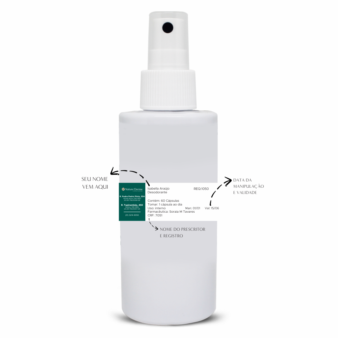 Hexatrate 15% - Desodorante Natural Spray