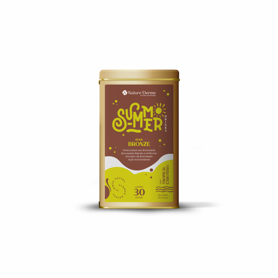 DRINK SUMMER BRONZE - Potencialize seu bronzeado