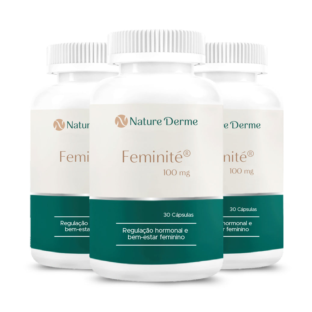 Feminité® 100mg - Regulação hormonal e bem-estar feminino