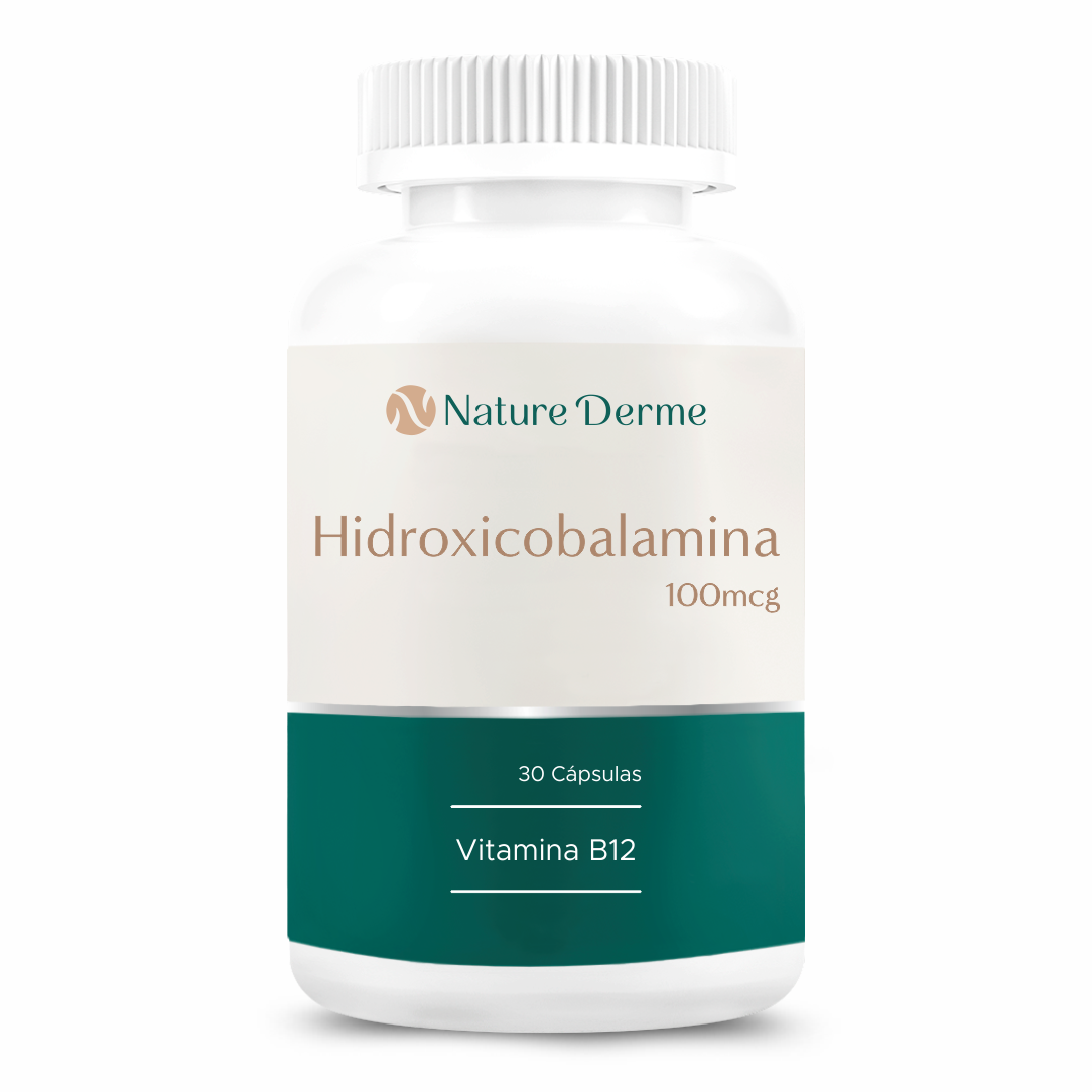 Hidroxicobalamina 1000 mcg - Vitamina B12 Vegana