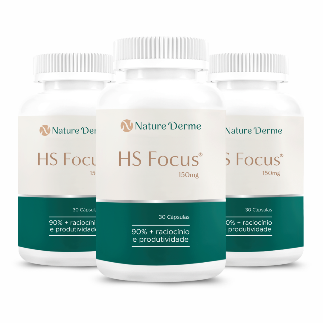 HSFOCUS® 90% 150mg - Raciocínio e Produtividade