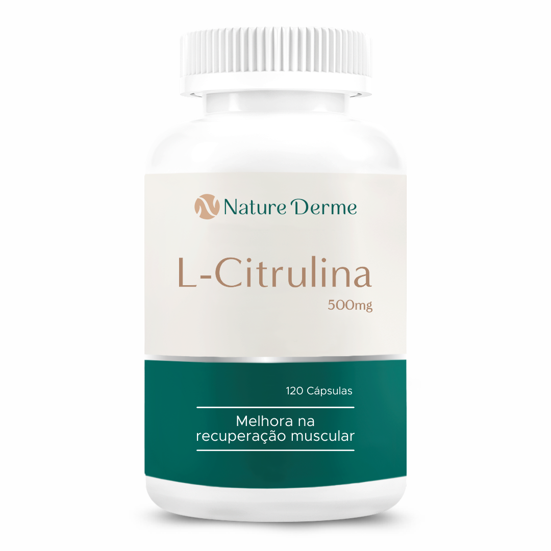 L-Citrulina 500Mg - Recuperação Muscular