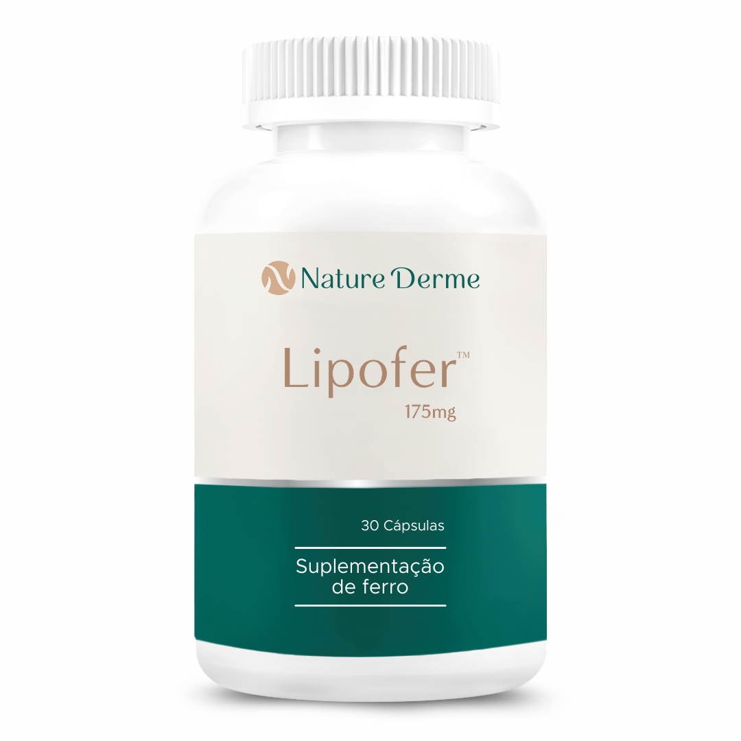 Lipofer 175mg Ferro Lipossomado Nature Derme lipofer-175mg-ferro-lipossomado-nature-derme