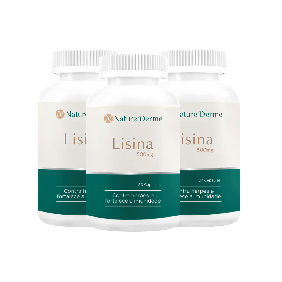 Lisina 500mg – Imunidade e Anticorpos