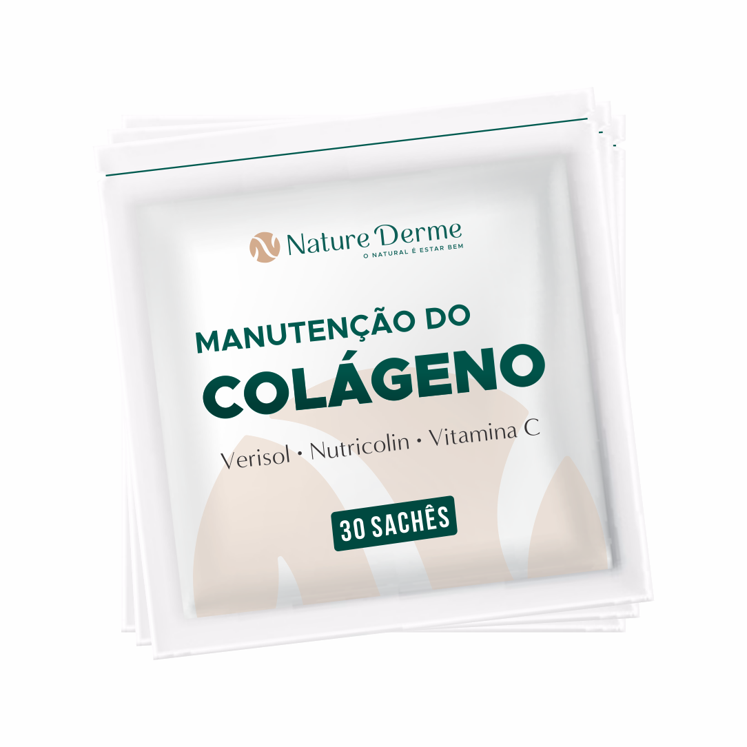Manutenção do Colágeno - Vitamina C + Nutricolin + Verisol