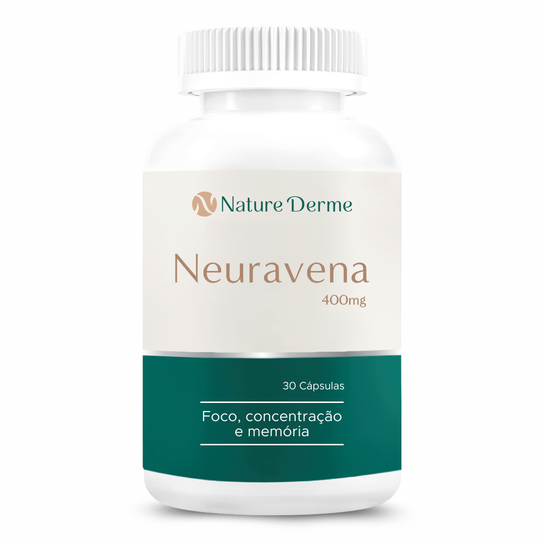 Neuravena 400mg - Foco, Concentração e Memória