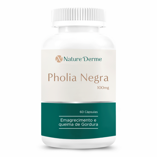 Pholia Negra 100mg - Auxilia no Emagrecimento e Queima de Gordura