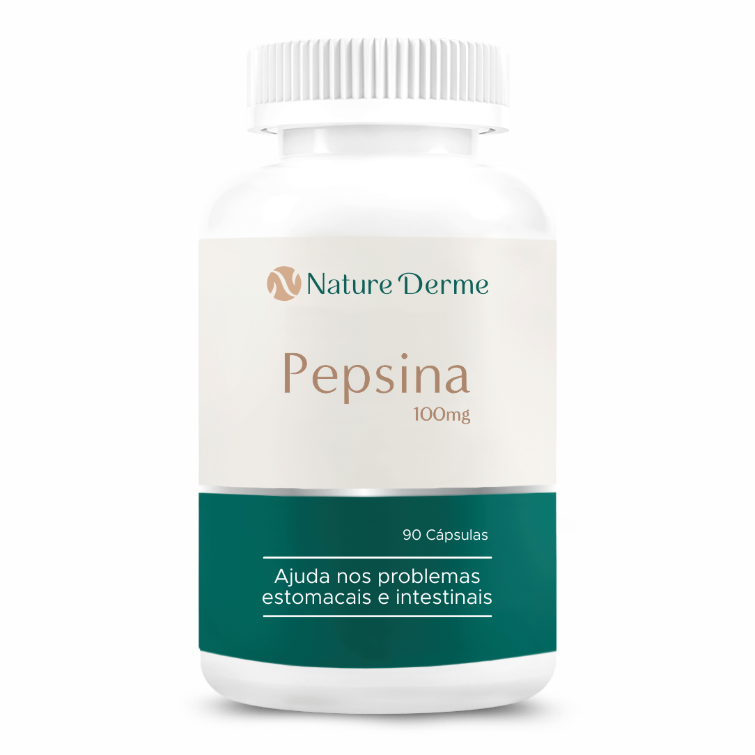 Pepsina 100mg - Enzima Digestiva