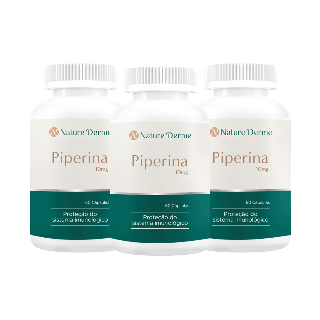 Piperina 10mg - Proteção do sistema imunológico