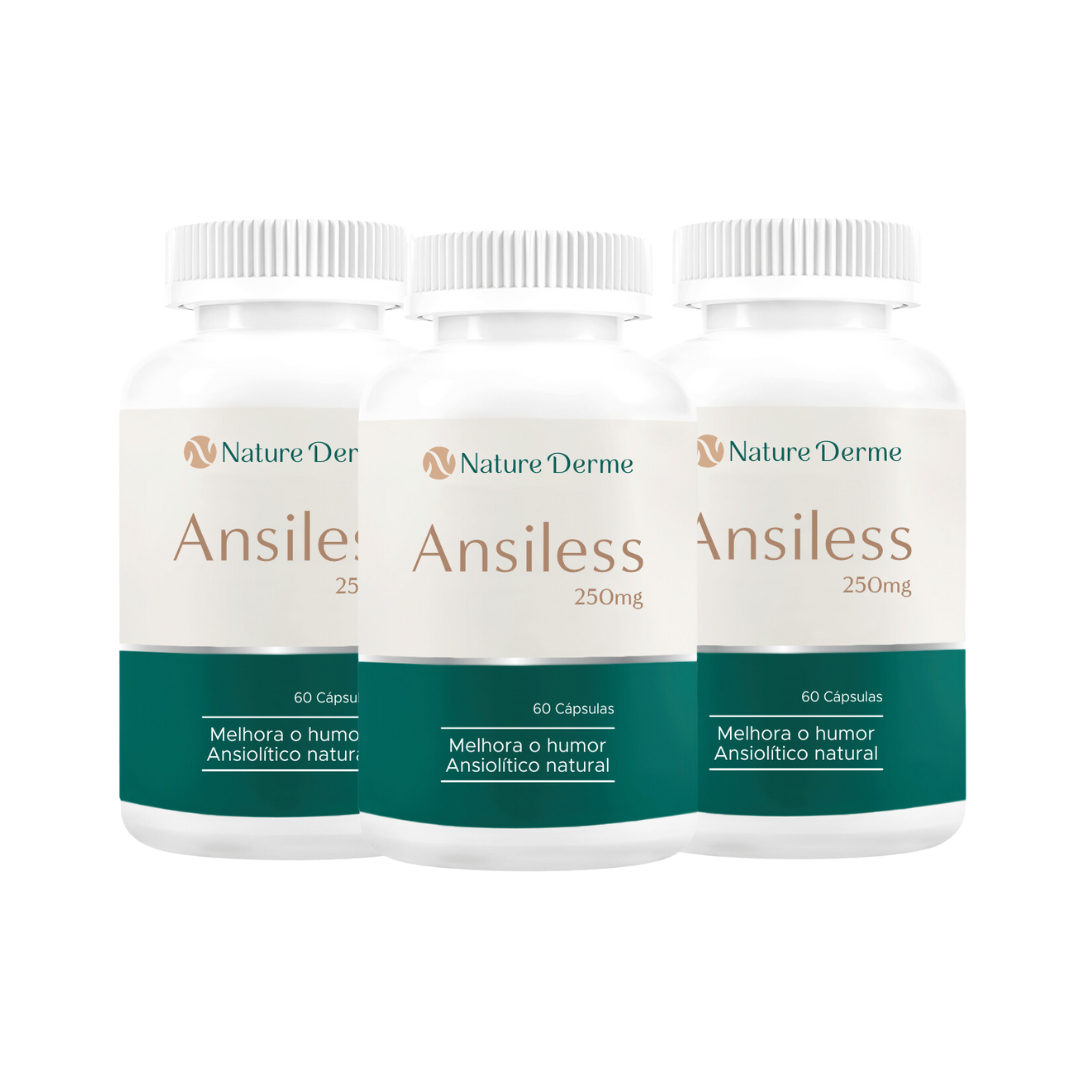 Ansiless 250mg - Ação Ansiolítica