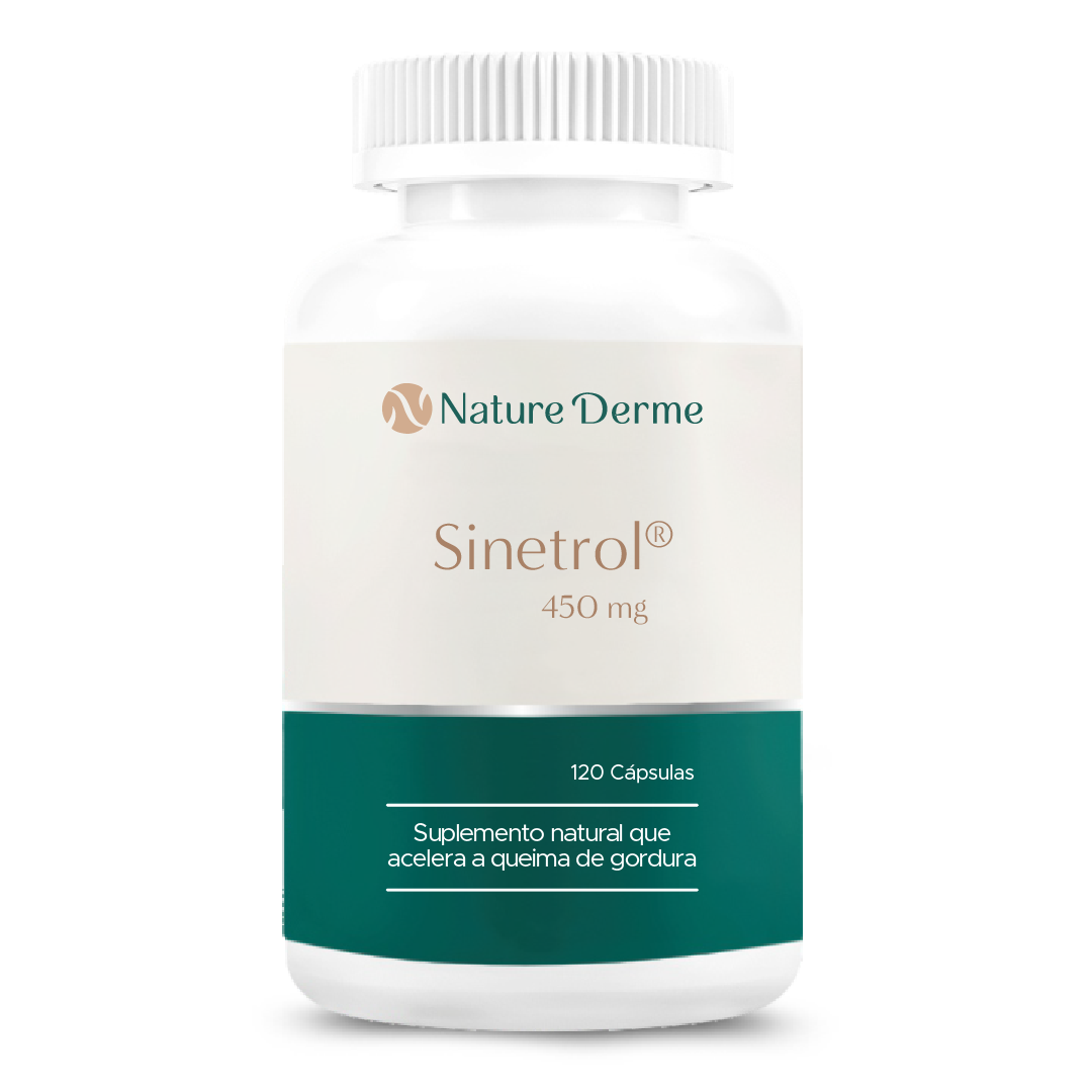 SINETROL® 450mg - Suplemento natural que acelera a queima de gordura