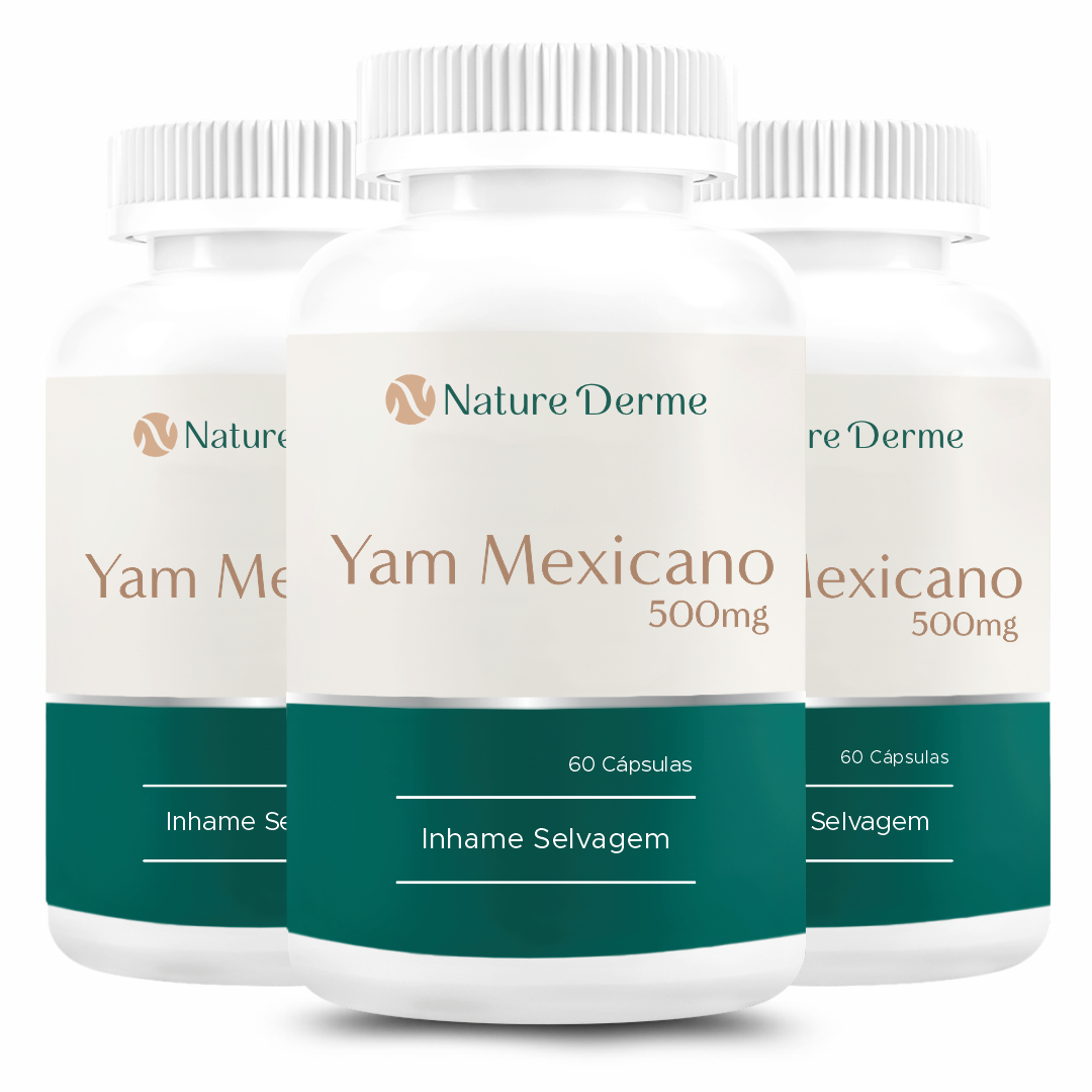 Yam Mexicano (Inhame Selvagem) 500mg