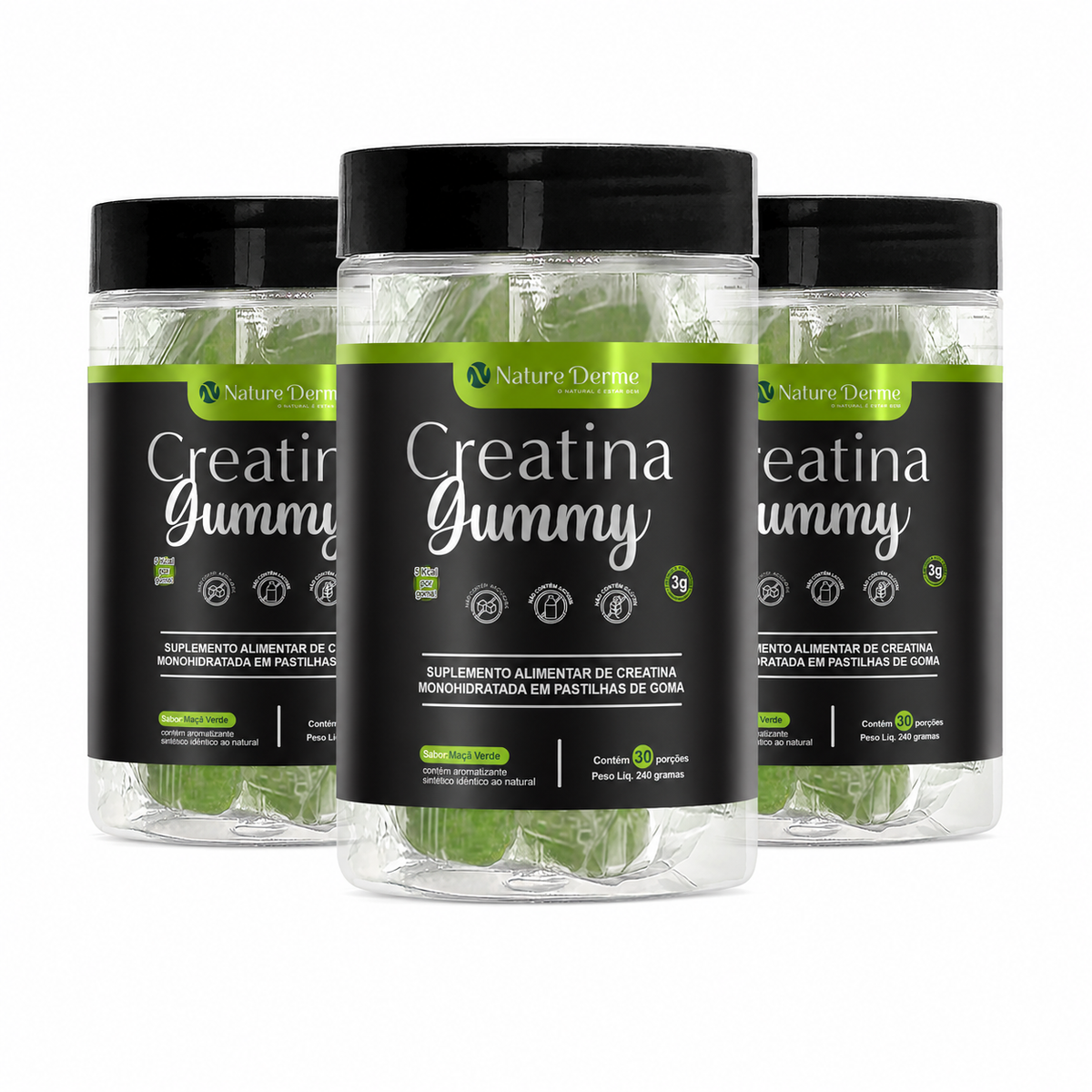 Creatina Gummy - Gomas de Creatina 3g