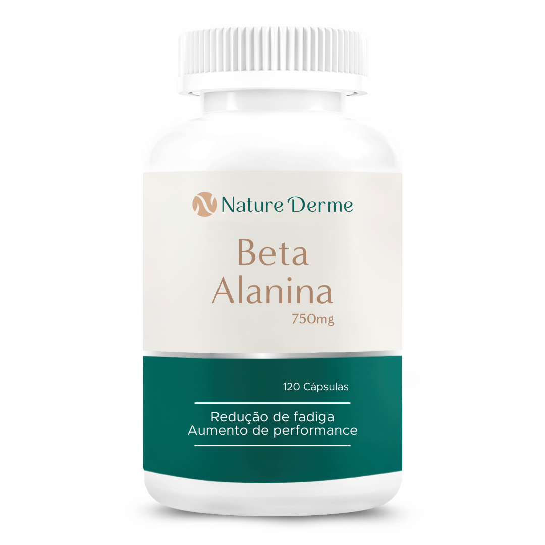 Beta Alanina 750mg - Treino de Alta Performance