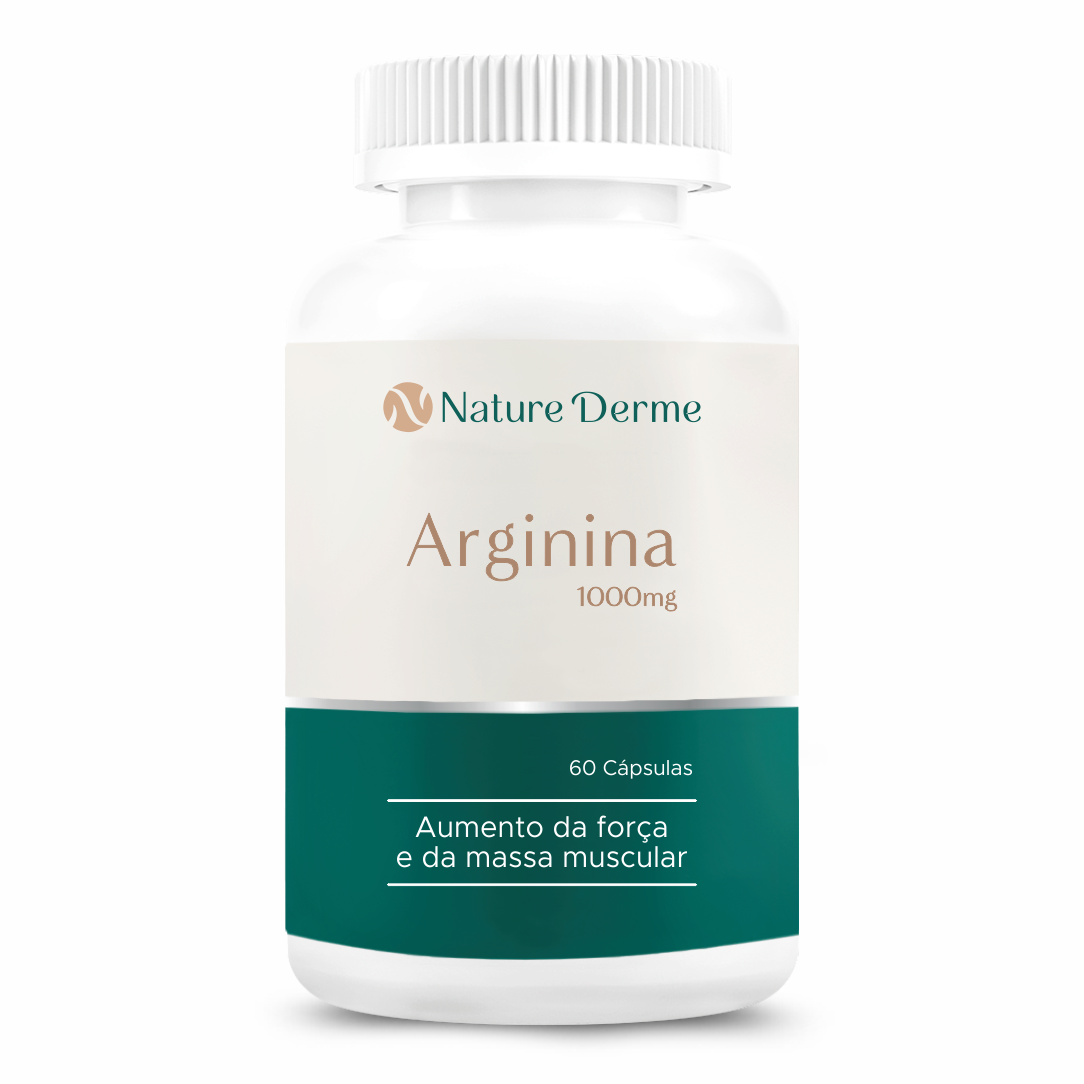 Arginina 1000mg - Ganho Muscular