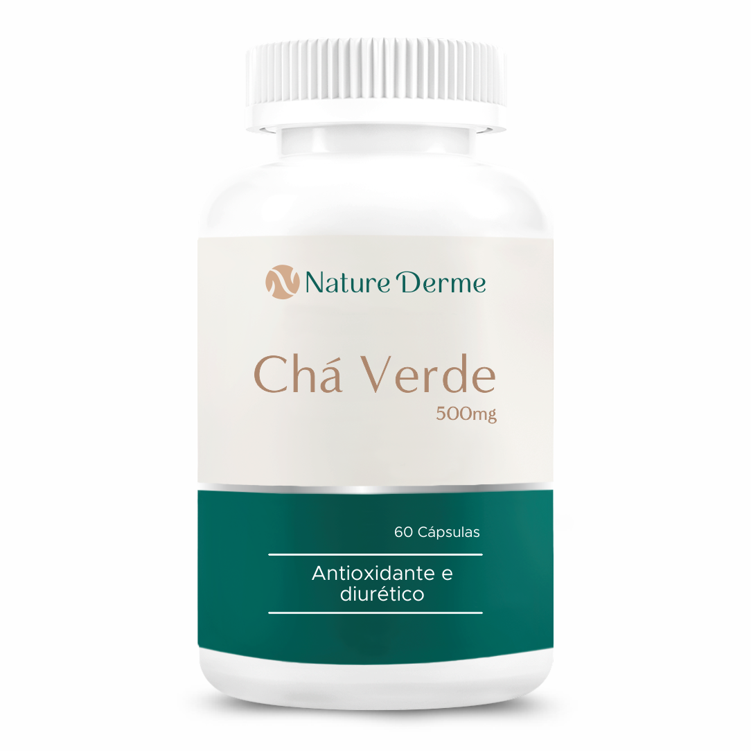 Chá Verde 500mg -Diurético Natural