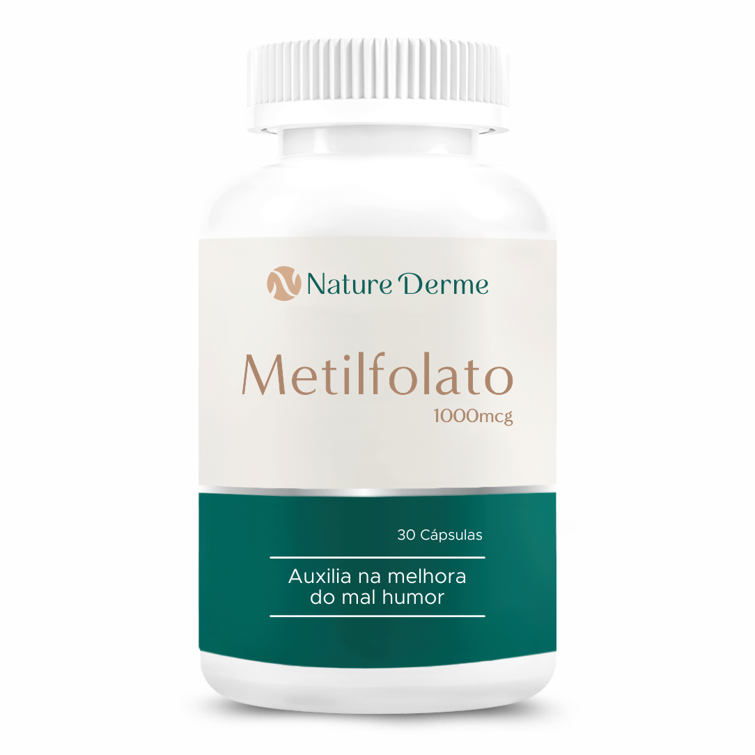 Metilfolato 1000mcg - Antidepressivo e  Saúde de Gestantes