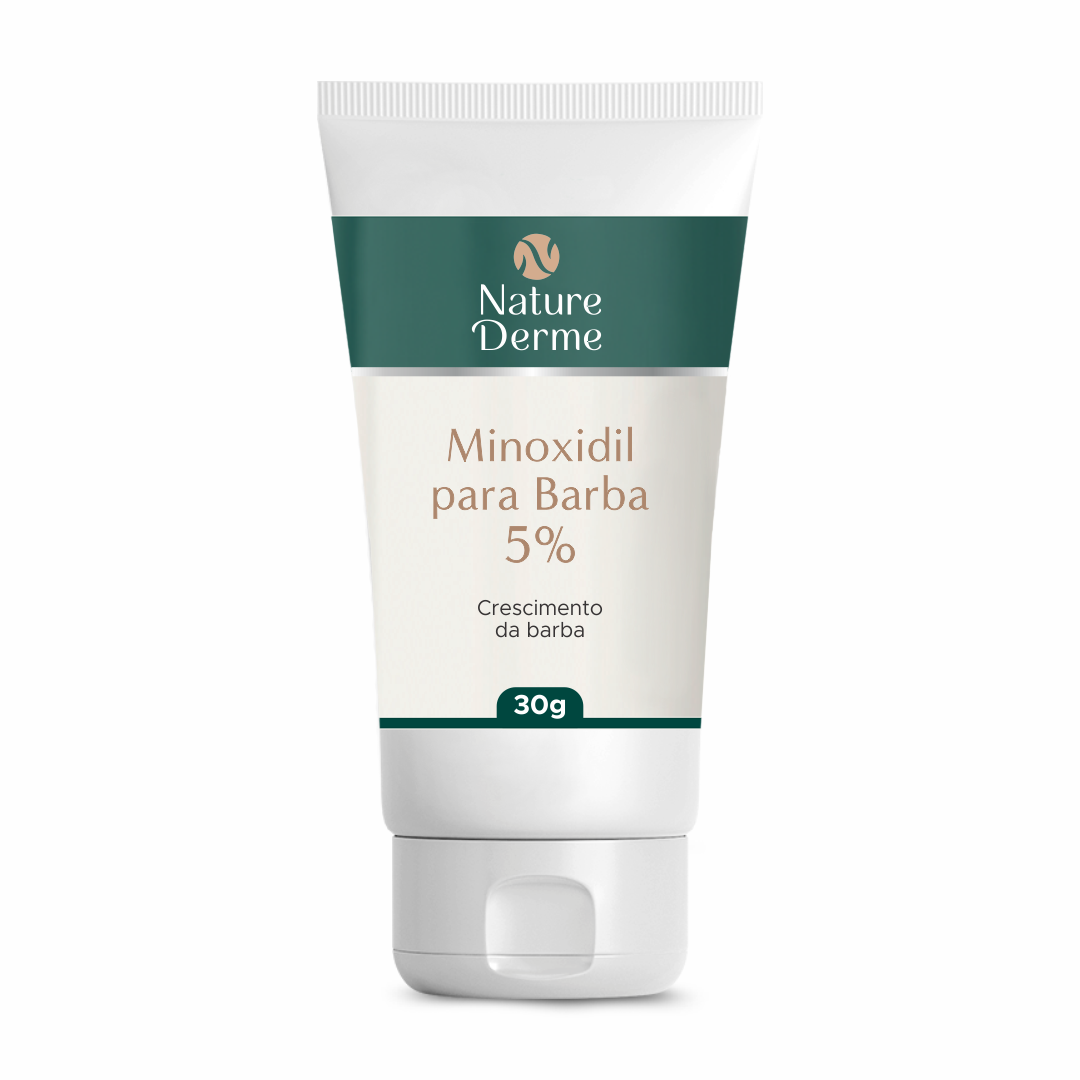 Minoxidil 5% Gel 50g - Para Barba