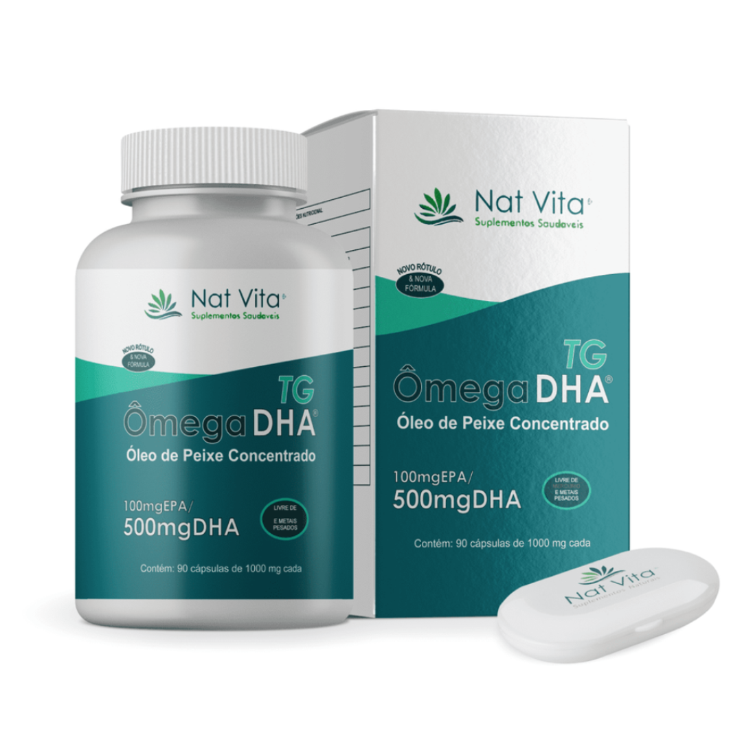 Ômega 1000mg DHA TG