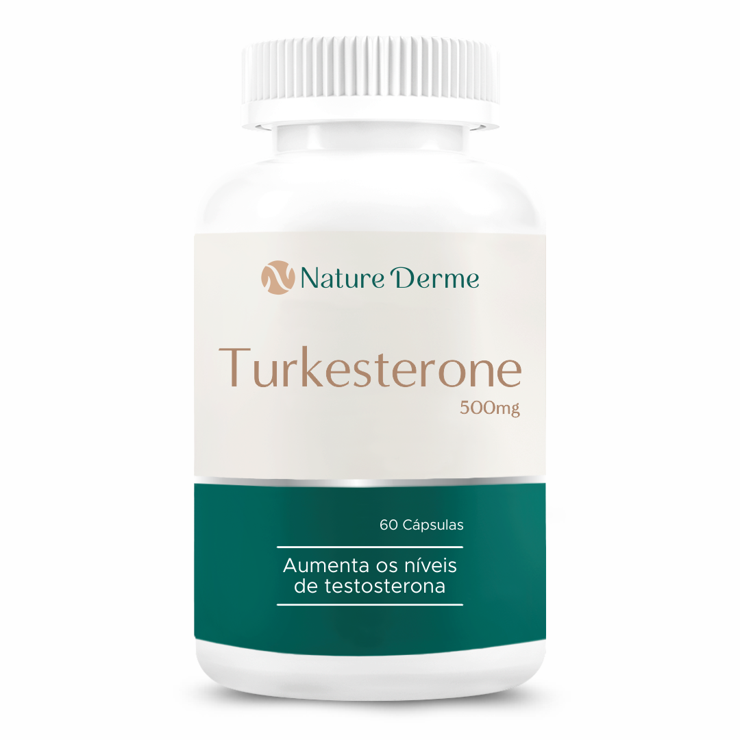 Turkesterone 500mg - Recuperação Muscular e Desempenho Físico