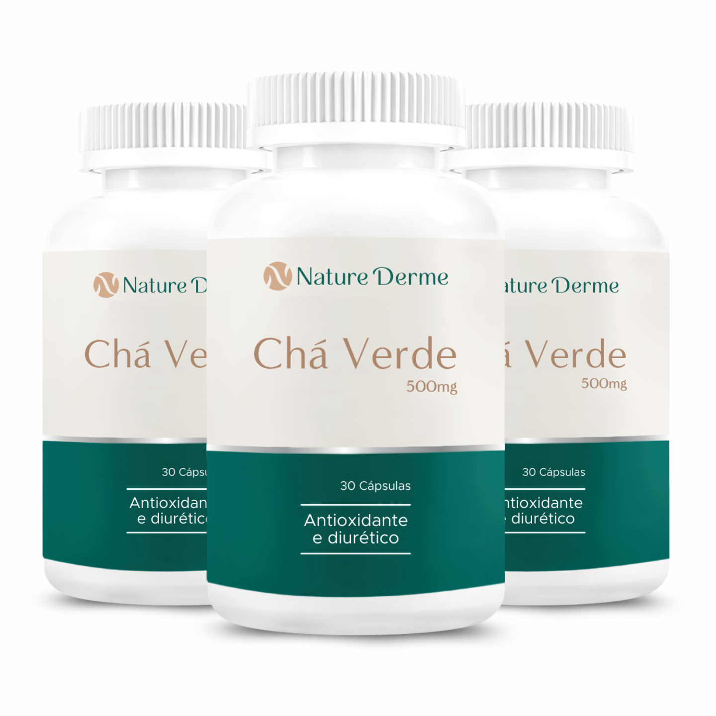 Chá Verde 500mg -Diurético Natural