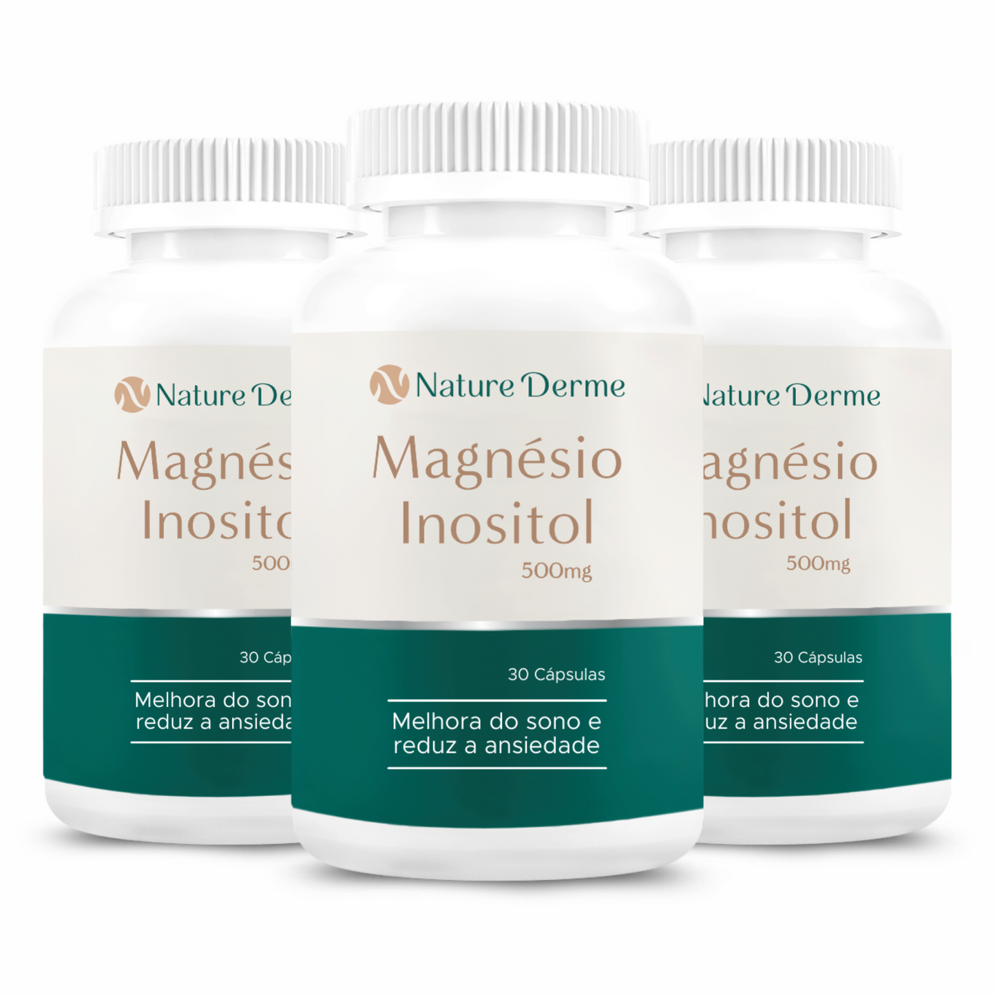 Magnésio Inositol 500mg - Sono e Ansiedade – Nature Derme