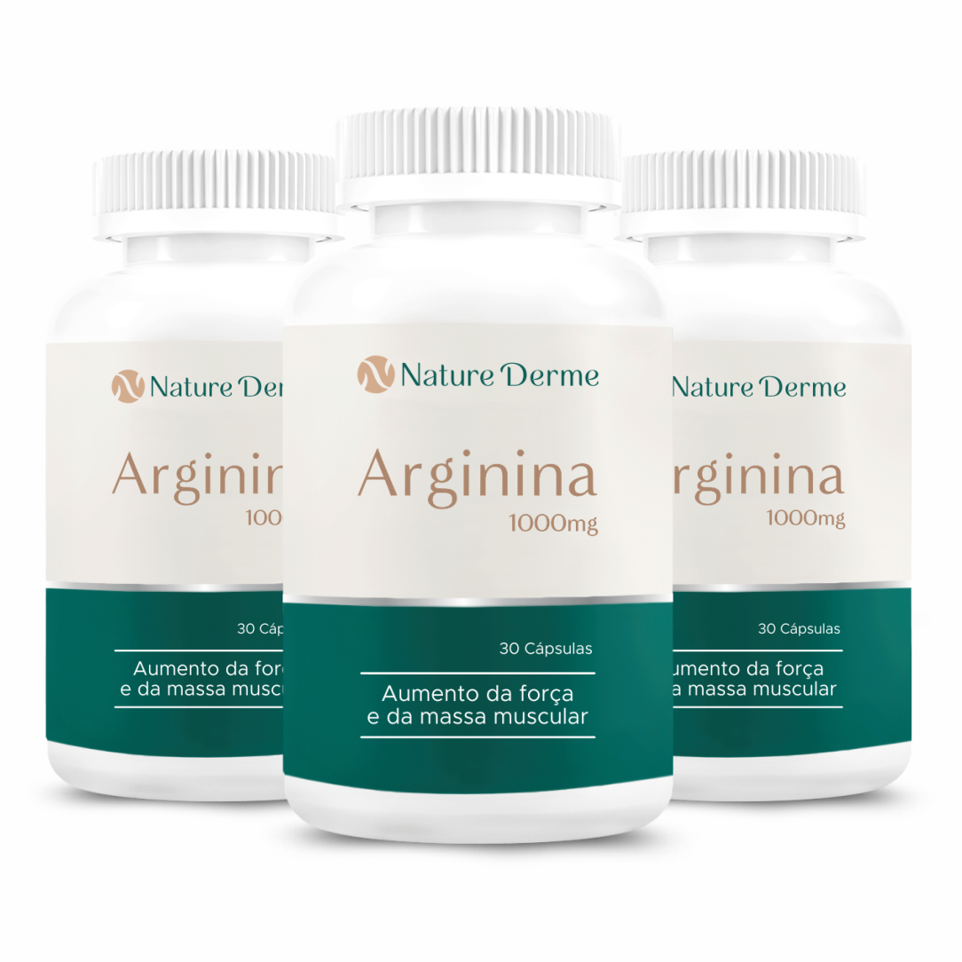 Arginina 1000mg - Ganho Muscular