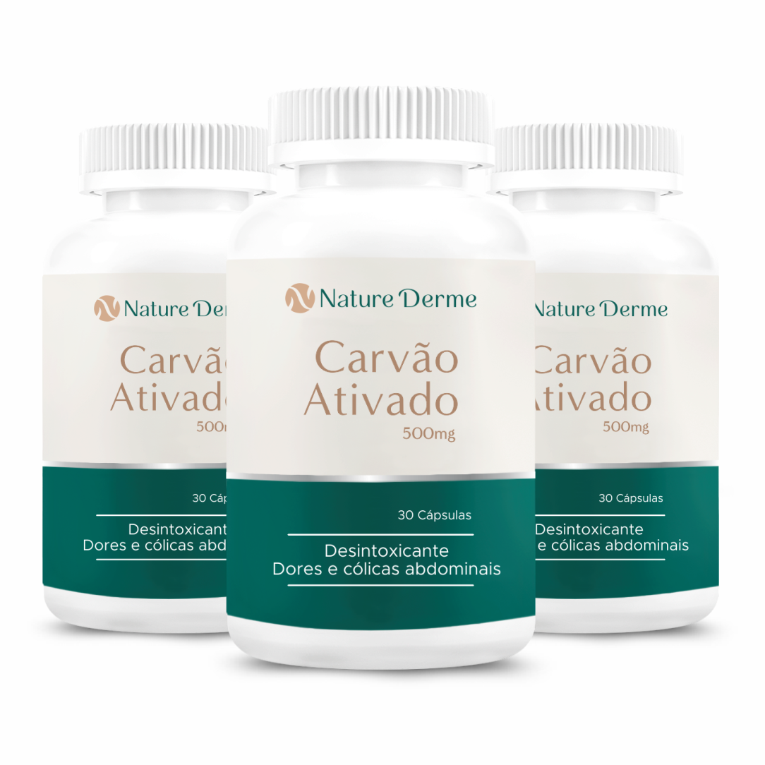 Carvão Ativado 500mg