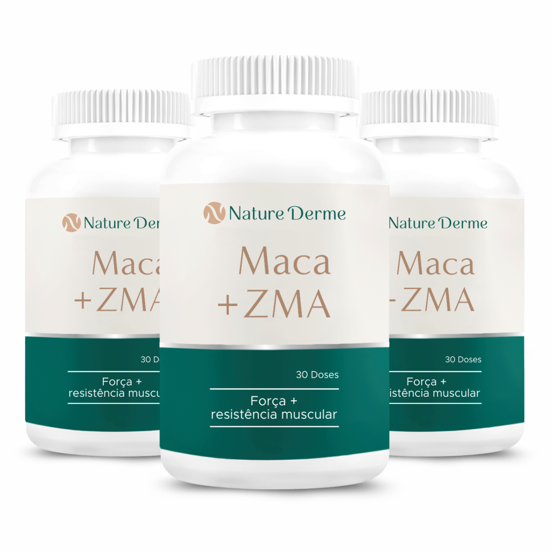 Maca + Zma - Força e Resistência Muscular