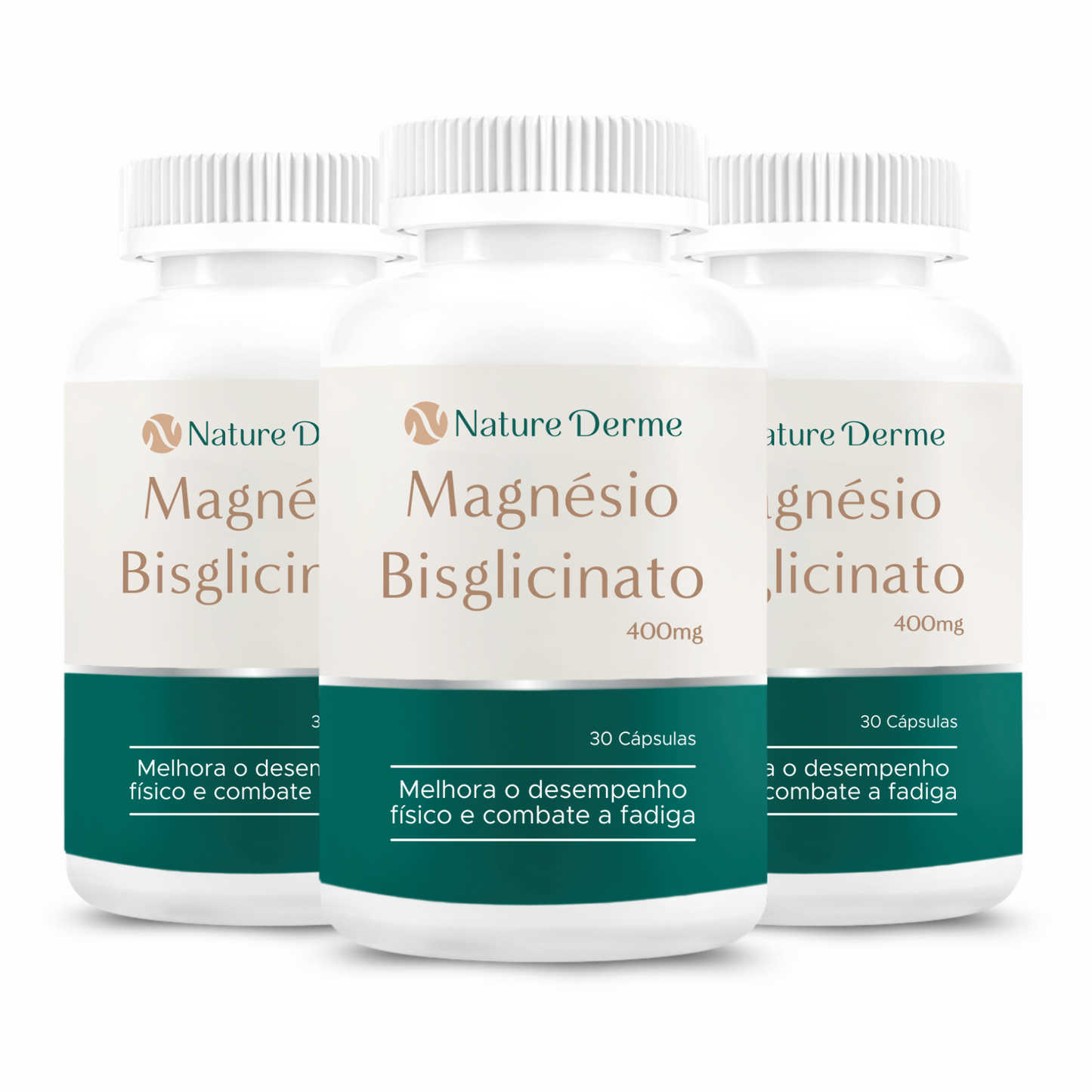 Magnésio Bisglicinato 400mg - Saúde Óssea e Cardiovascular