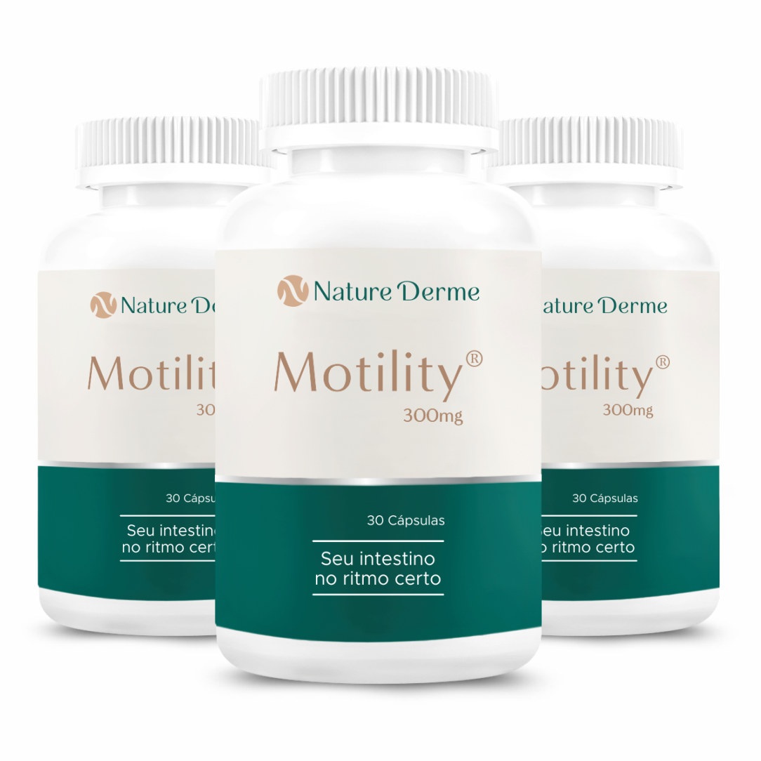 Motility® 300mg - Seu Intestino no Ritmo Certo