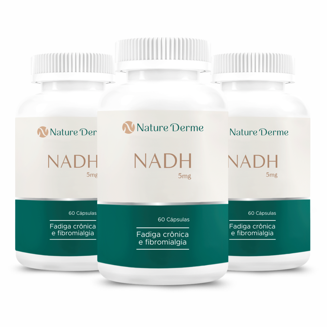 NADH 5mg - Fadiga Crônica e Fibromialgia