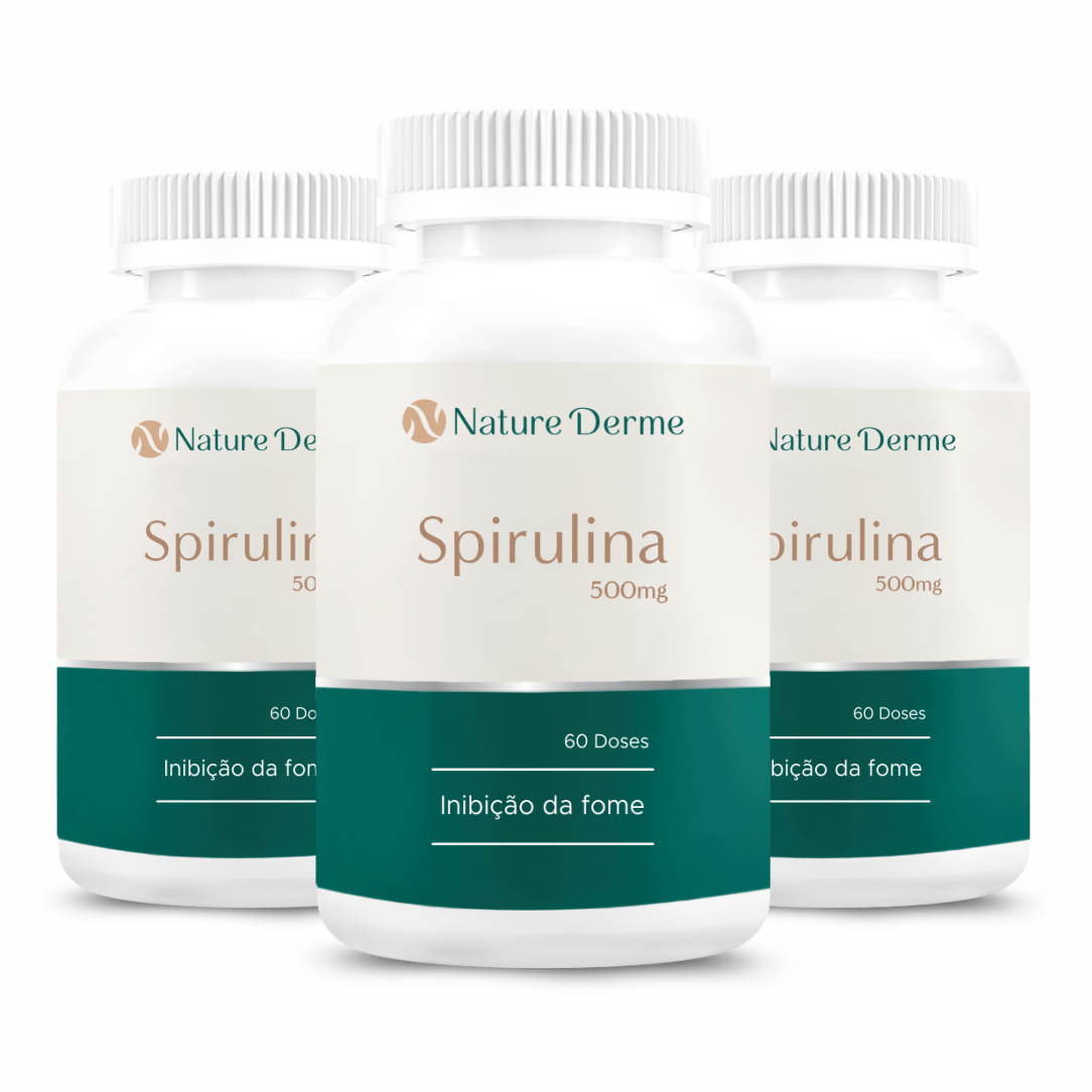 Spirulina 500mg - Nutriente e Emagrecimento