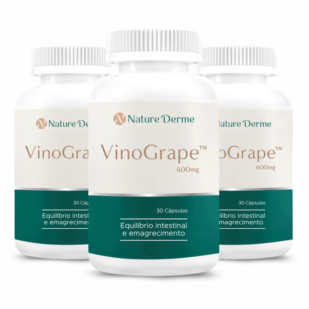 VinoGrape™ 600mg - Equilíbrio Intestinal e Emagrecimento