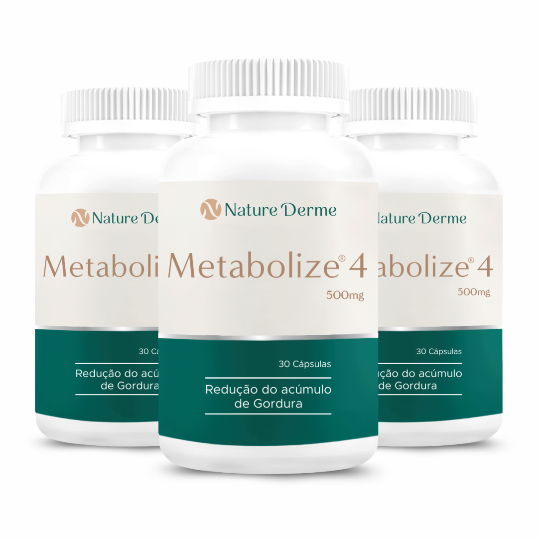 Metabolize® 4 500mg - Redução do Acúmulo de Gordura