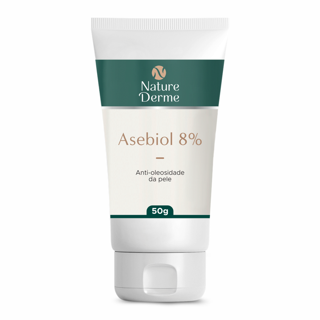 Asebiol 8% 50g -  Peles Oleosas e/ou com Acne