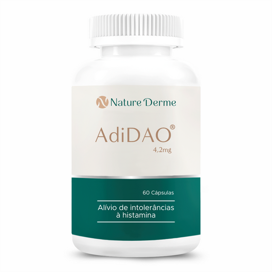 AdiDAO® 4,2mg - Alívio de Intolerâncias à Histamina