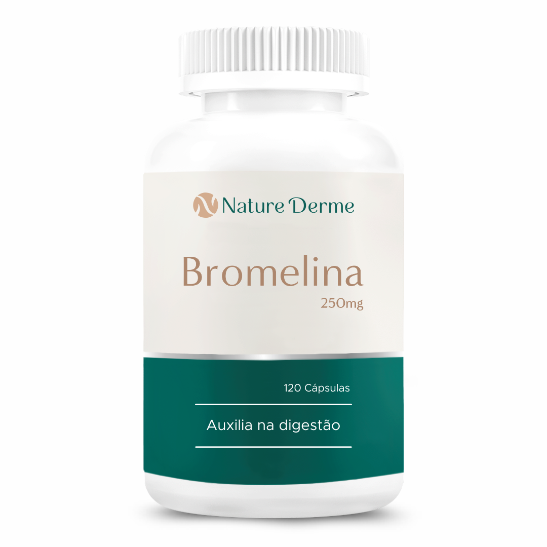 Bromelina 250mg - Auxilia na digestão
